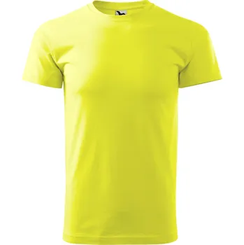MALFINI Pracovní unisex tričko Malfini v rovném střihu Barva: žlutá neonová, Velikost: XL