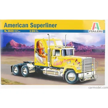 Plastikový model Italeri Mack American Superliner Tractor Truck 3-assi 1979 1:24 /