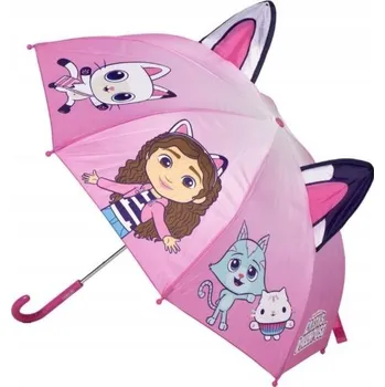 Cerda manuální skládací deštník růžový