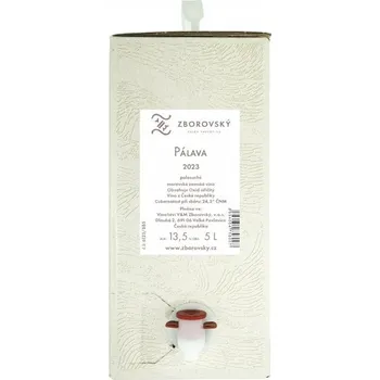 Zborovský Pálava BiB 5L polosladké 2025