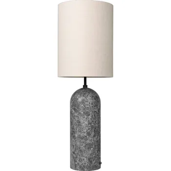 Stojací lampa GUBI Mramorová stojací lampa Gravity 130 cm