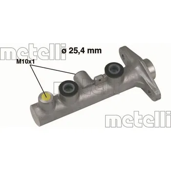 Brzdový válec Hlavní brzdový válec METELLI 05-0347