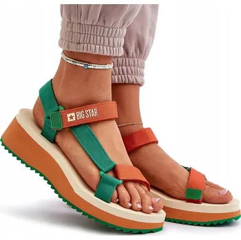 Dámské sandále Big Star dámské sandály 84604-X klínek velikost 37