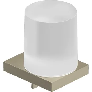 Dávkovač mýdla Kludi VELA C Dávkovač tekutého mýdla, 150 ml, sklo / kartáčovaný nikl, 31976N5