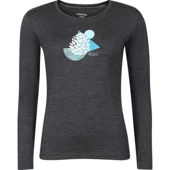 Dámské tričko Dámské funkční triko Progress Hela "Cone" Velikost: M / Barva: šedá