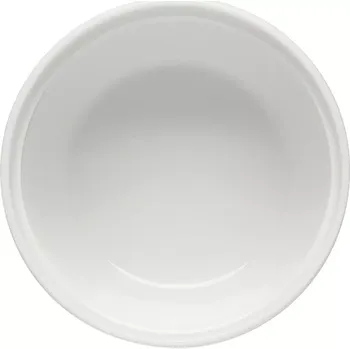 Polévková mísa Bauscher System Miska polévková kulatá, stohovatelná s plochým dnem, bílá, objem: 0,43 litru