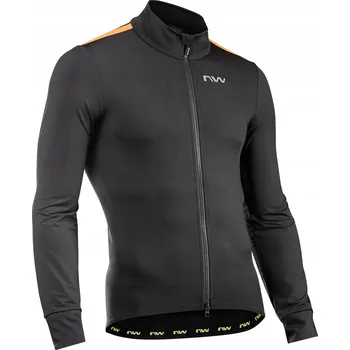 Moto bunda Pánská cyklistická bunda Northwave Extreme H2O Black Softshell vel. L