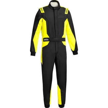 Sportovní oblečení Sparco Kombinéza Sprint Advanced Černá / Fluo žlutá 58