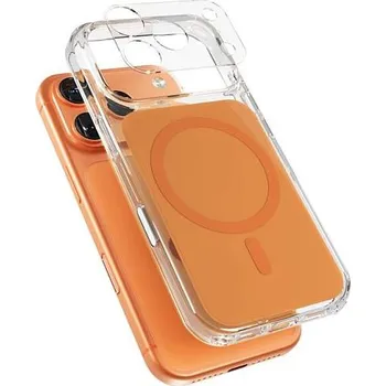 Pouzdro na mobilní telefon Epico Tile Mag+ Case iPhone 17 Pro Max kosmicky oranžová Qi2 & MagSafe kompatibilní camera island protector