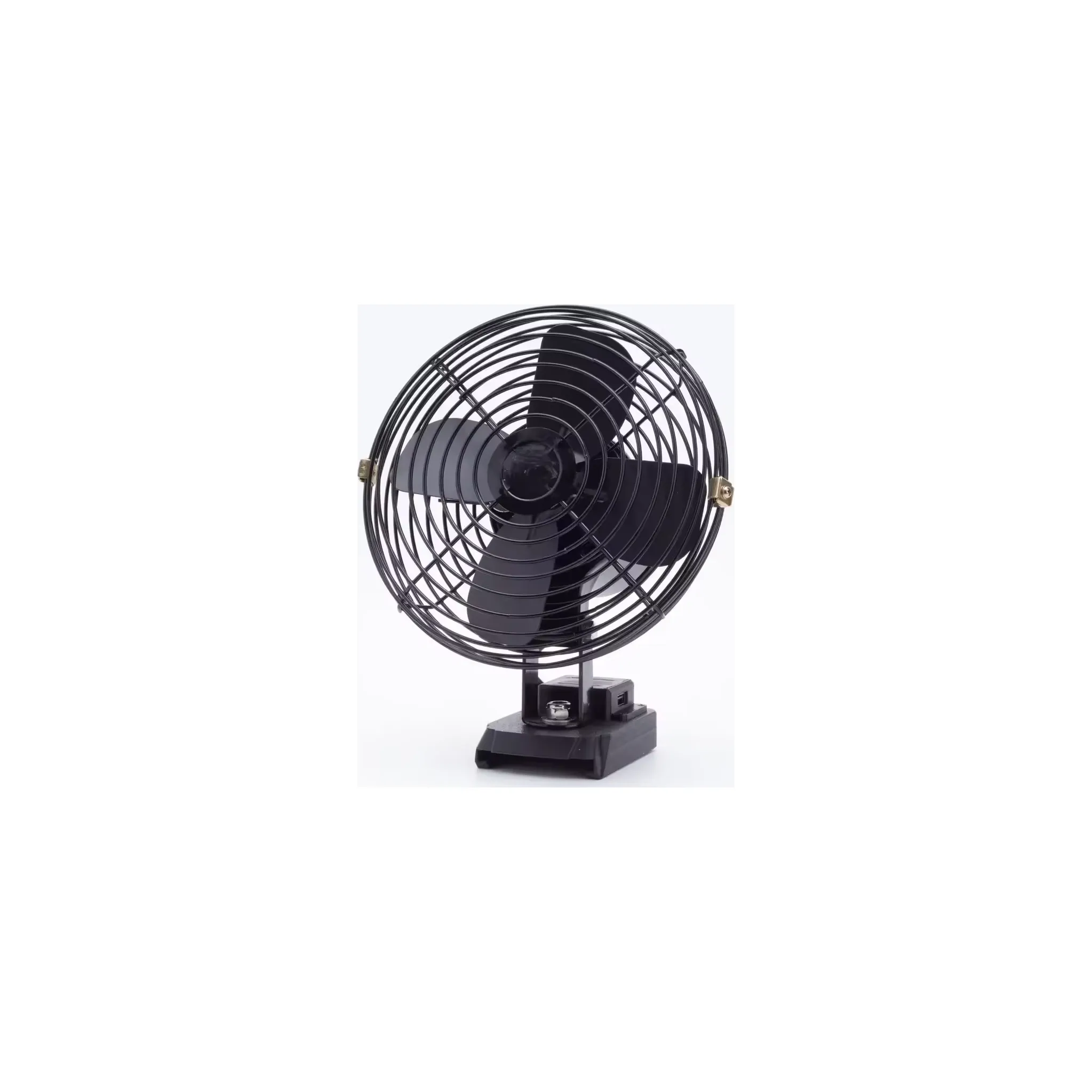 Fotografie 1 - Domácí ventilátor Přenosný bezdrátový ventilátor na AKU baterii 47482 černý