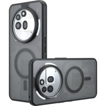 Pouzdro na mobilní telefon Techsuit PureFrost MagSafe pro Nothing Phone (3a) Pro matná černá