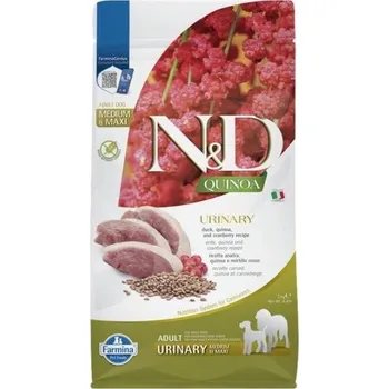 Krmivo pro psa N&D Grain Free Quinoa Dog Adult Medium/Maxi Urinary Duck & Cranberry 2kg