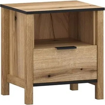 Noční stolek Noční stolek Helix - Mebelbos Dub Evoke 49.1x53.2 cm