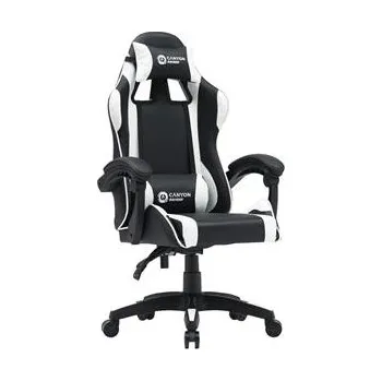 Herní židle CANYON gaming chair Core SGCH2 Black White