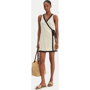 Dámské šaty Seafolly Letní šaty Beach Bound 55589-DR Béžová Slim Fit XS