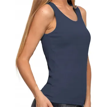 Moraj dámský top modrý klasický velikost 3XL