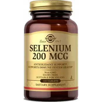 Doplněk stravy Solgar Selen 200 mcg selenové tablety 100 ks