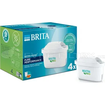 Filtrace vody Brita Maxtra Plus Pure Performance 4 ks