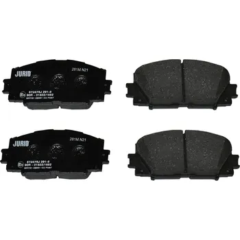 Brzdová destička Sada brzdových destiček, kotoučová brzda JURID 572578J