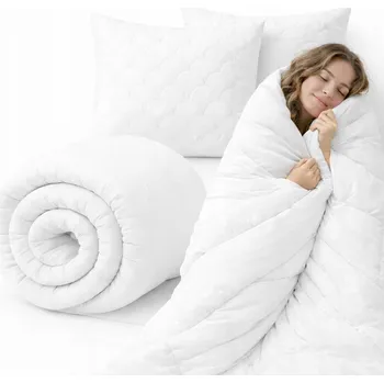 přikrývka Zimní Sada |UŽ JE TEPLO| Nadýchaná přikrývka 180x200 + 2x 70x80 Česká výroba