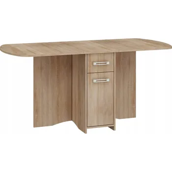 Jídelní stůl Kuchyňský stůl Bim Furniture obdélníkový dub sonoma 80 x 160 x 75 cm