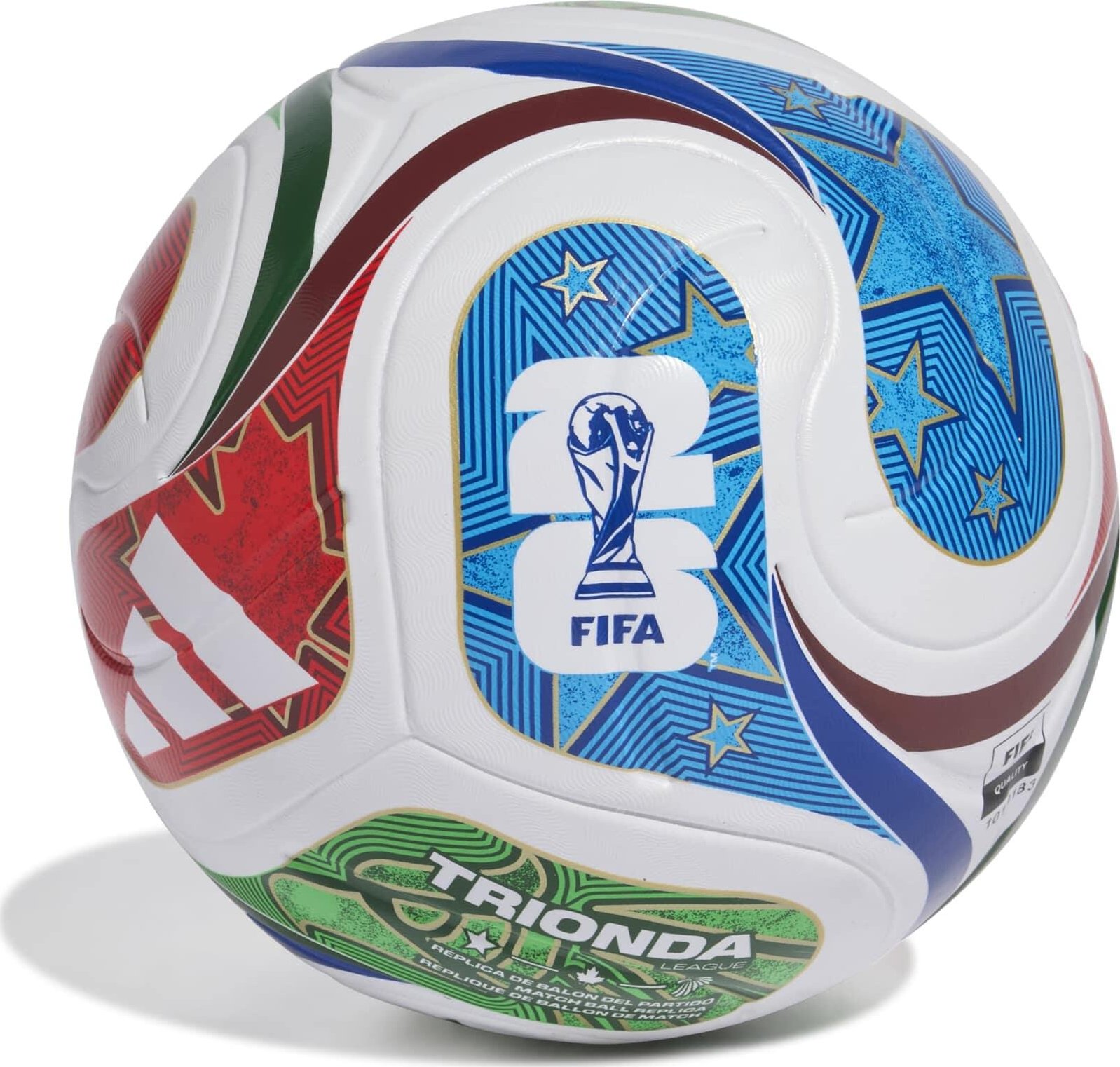 ADIDAS Fotbalový míč Mistrovství světa FIFA 2026 "Trionda" LGE velikost 5 5 BÍLÁ