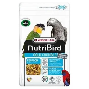 Pro ptáka VL Nutribird Gold Crumble Big Parakeets&Parrots 800g