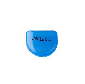 Dentální hygiena PROFIMED mini schránka na nosiče nebo rovnátka tmavě modrá