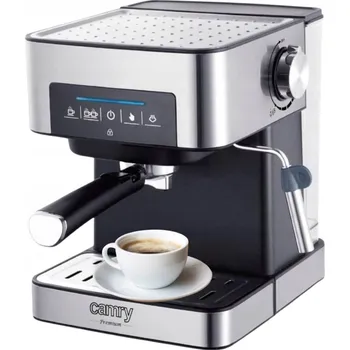 Kávovar PÁKOVÝ KÁVOVAR S TLAKEM 15 BARŮ A NAPĚŇOVAČEM MLÉKA