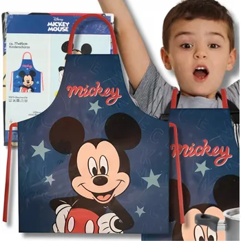 Kuchyňská zástěra DĚTSKÁ ZÁSTĚRA DO KUCHYNĚ OCHRANNÁ Mickey Mouse MICKEY