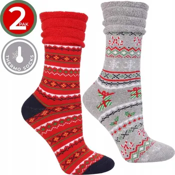 Dámské ponožky Dámské vánoční Ponožky TERRY MORAJ Ponožky 38-41