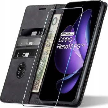 Pouzdro na mobilní telefon POUZDRO NA MAGNET PRO OPPO RENO 13 F | 13 FS + SKLO