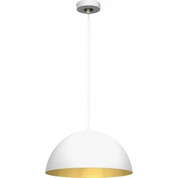 Závěsné svítidlo BETA BÍLÁ/ZLATÁ 1xE27 35cm