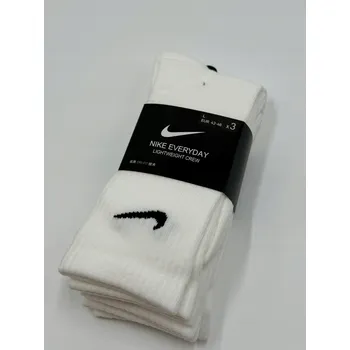 Pánské oblečení Ponožky NIKE velikost 42-46 3, páry, bílé (10324)