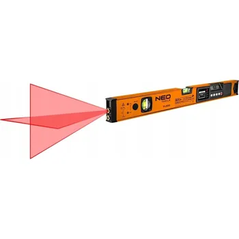 Vodováha Elektronická laserová vodováha křížová Neo, 60 cm