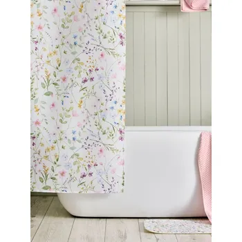 Sinsay - Sprchový závěs s květinovým vzorem - vícebarevná - 274HW-MLC - 274HW-MLC-ONE