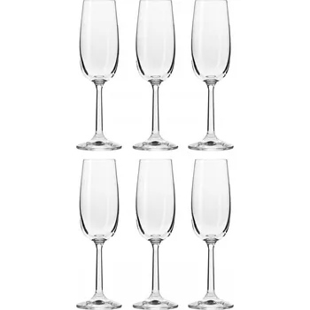 Sklenice Skleničky na šampaňské Pure KROSNO 6 Ks 170 ml klasické s vysokou stopkou