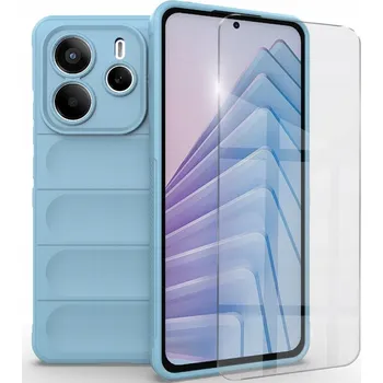 Pouzdro na mobilní telefon Zadní Kryt Erbord pro Xiaomi Redmi Note 14 5G modrý