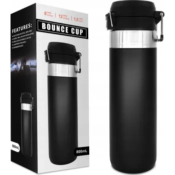 Termoska TERMOHRNEK TERMOSKA NA HORKÉ NÁPOJE AŽ 8-12 HODIN KÁVA ČAJ NEPROPUSTNÉ 800ML