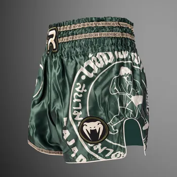 Sportovní oblečení Muay Thai šortky Venum x Rajadamnern - Military Green Velikost: L
