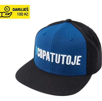 Kšiltovka Snapback kšiltovka COPATUTOJE x HC Škoda Plzeň - blue/black