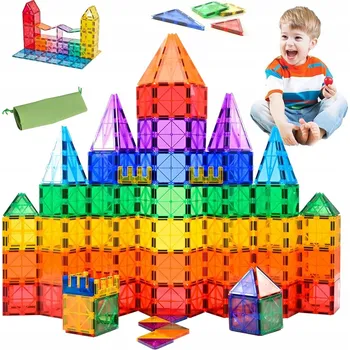 ostatní stavebnice STAVEBNICE STAVEBNICE, EDUKAČNÍ 3D PUZZLE, VELKÁ SADA 40 dílků
