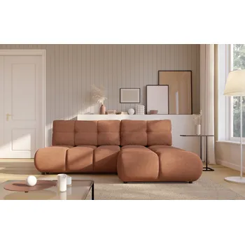 Sedací souprava Rohová sedací souprava SELKIR - cihlová, pravý roh