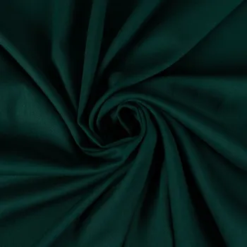 Pružné viskózové plátno tmavě zelené