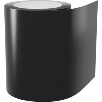 Plech Ocelový svitek 330x6000x0,4 mm pozinkovaný RAL9005