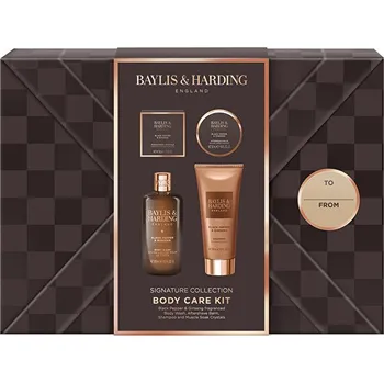 Kosmetická sada Baylis & Harding Dárková sada Černý pepř & Ženšen Set 4 ks