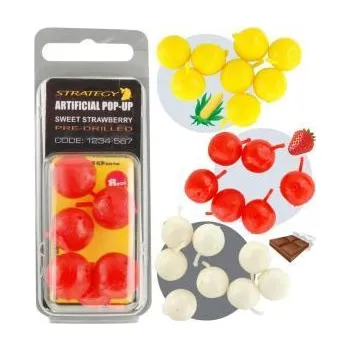 Boilies Strategy Umělá nástraha Artificial Pop-Up 10mm Yellow