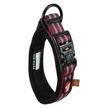 Obojek pro psa Obojek pes BIVOUAK nastavitelný 25-35cm červená Zolux