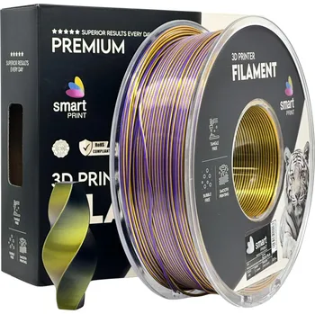 Filament Filament Silk PLA Tri Color Červená Žlutá Zelená 1,75 mm – 1 kg | SmartPrint Premium