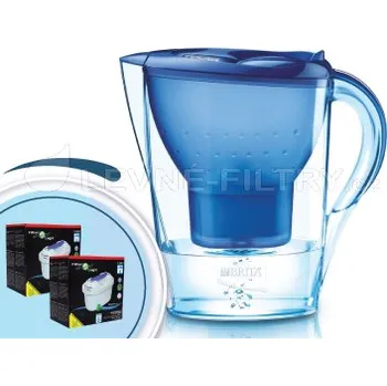 Filtrační konvice Brita Marella cool modrá 2,4l + 12 ks filtrů Logic